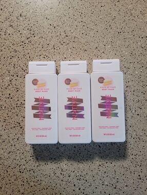 3 Native Limited Edition Piece of Cake Body Wash 18 Fl Oz Each